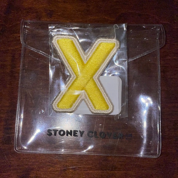 Stoney Clover Lane Rolled Letter Patch (X) - Picture 1 of 2